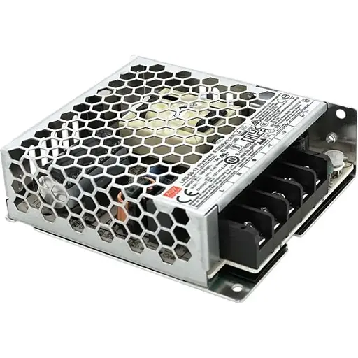 Блок питания Mean Well перфорированный LRS-50-12 в корпусе, 12В, 4.2А - фото 1