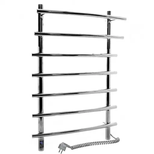 Электрический полотенцесушитель Navin Премиум 500x700 Sensor с таймером, правый 12-028053-3680, Хром, Правое, Электронный - фото 2