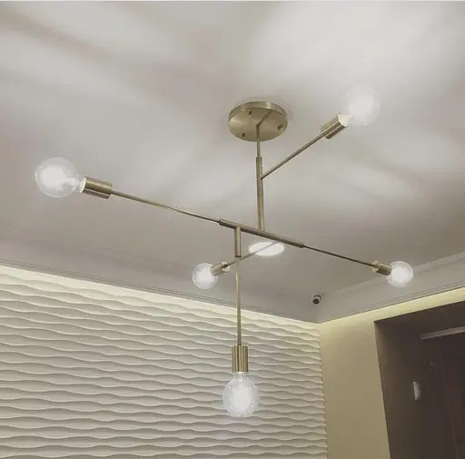 Люстра Brass lamp, PikArt арт. 4877 - фото 1