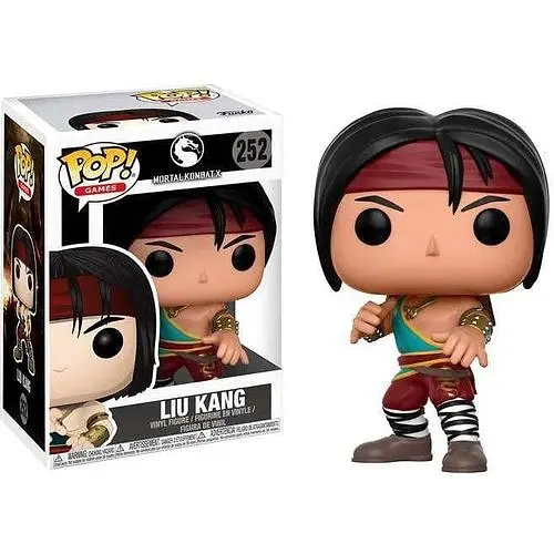 Фігурка Funko Pop Mortal Kombat Liu Kang Мортал Комбат Лю Кенг 10см MK LK252 - фото 1