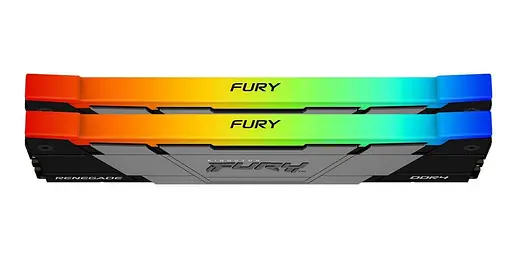 Память для ПК Kingston DDR4 16 ГБ KIT (8 ГБ x 2) 3600 FURY Renegade RGB - фото 3