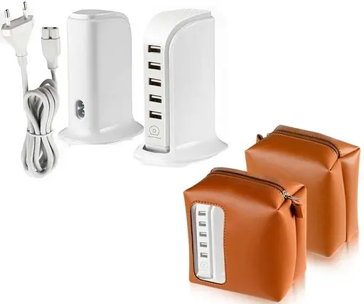 Зарядное устройство для WUW Wall Charger 5xUSB 6A (WUW-C24) - фото 2