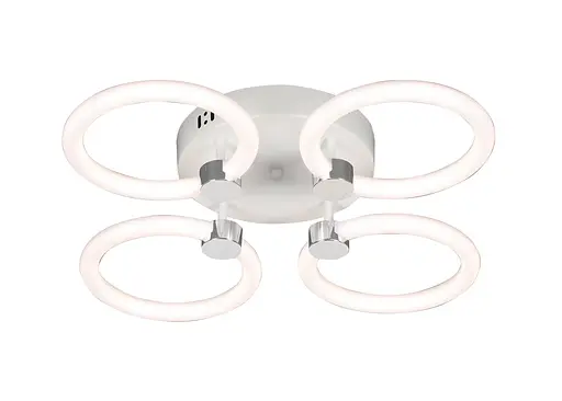 Припотолочная люстра G 2588/4 WT+CH 56W