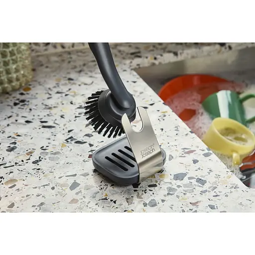 Щетка для мытья посуды Joseph Joseph Core с металлической подставкой 28x9.2x9 см (6500010) - фото 12