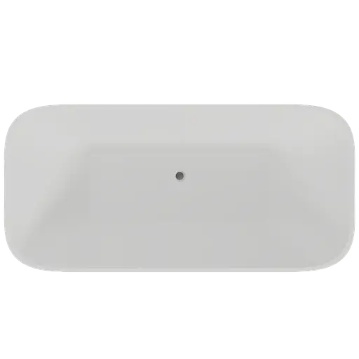 Ванна отдельностоящая глянцевая Amdcon Atlant 160x75 из литого камня ATLANT_160_HL Белый - фото 9