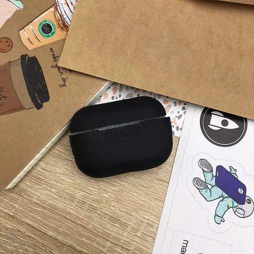 Чохол для навушників MAKE Apple AirPods Pro Silicone Black - фото 2