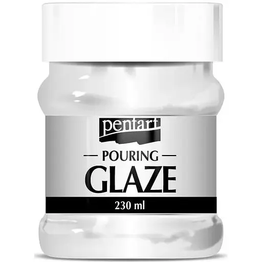Фінішний лак Pentart Pouring glaze Прозорий 230 мл - фото 1