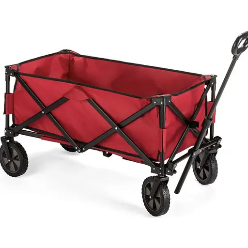 Тележка туристическая Outtec складная красная - фото 4