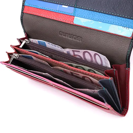 Жіночий шкіряний гаманець ST Leather 18.5х9х3 см acs0029464 - фото 4