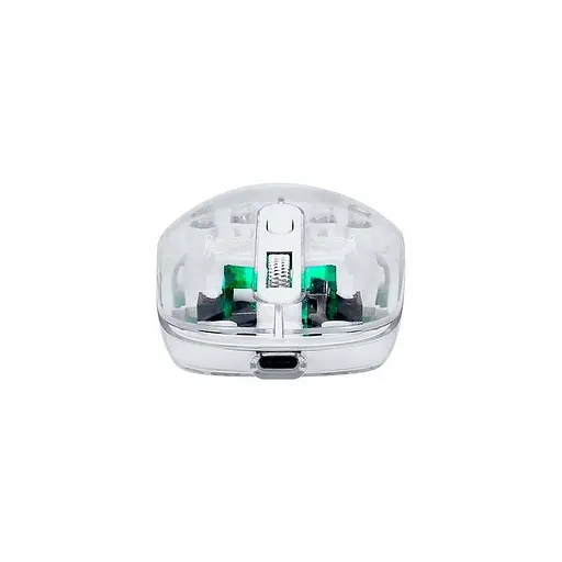 Миша xtrike Me wireless transparent optical mouse GW-114 |2.4G/BT5.2, 800-1200-1600dpi| - фото 2