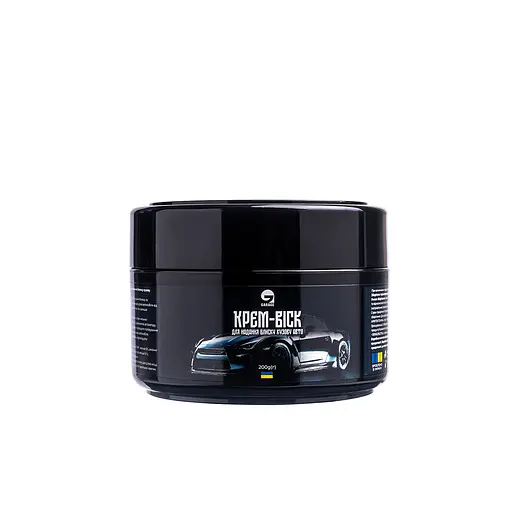 Средство для полировки поверхностей разного типа Крем-воск для придания блеска кузова авто Garage 200 г  - фото 1