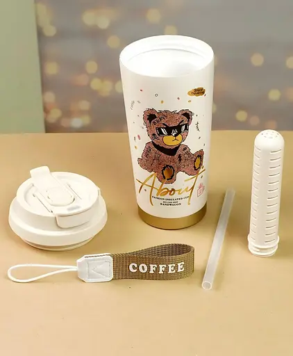 Термочашка About для кофе и чая 520 мл розовый мишка (BC-0387-5) - фото 5