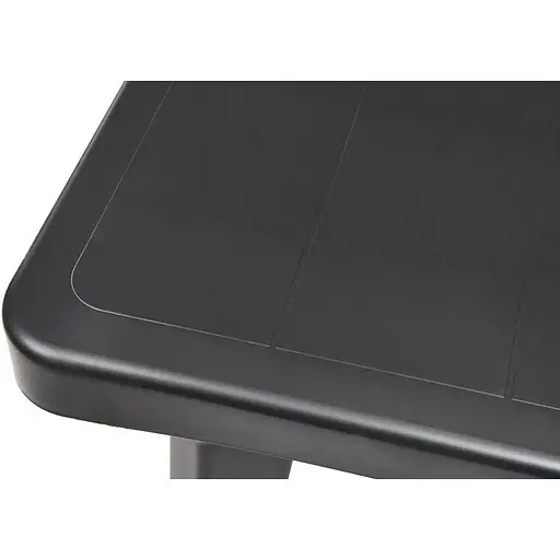 Стол для сада Bica Bergen пластиковый раздвижной графит. - фото 7