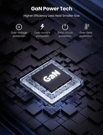 Зарядний пристрій 4 порти Ugreen CD224 65W GaN Charger (70774) - фото 7