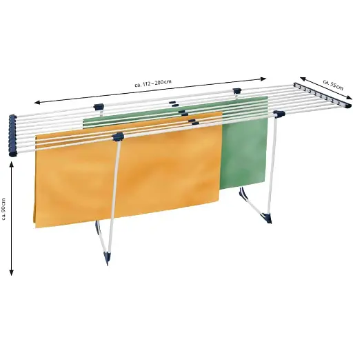 Сушарка для білизни Casa Si CasaFlex White (DAS302864) - фото 7