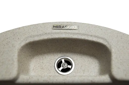 Кухонная мойка гранитная Miraggio Valencia sand 442x442x202 00210704, Sand - фото 3
