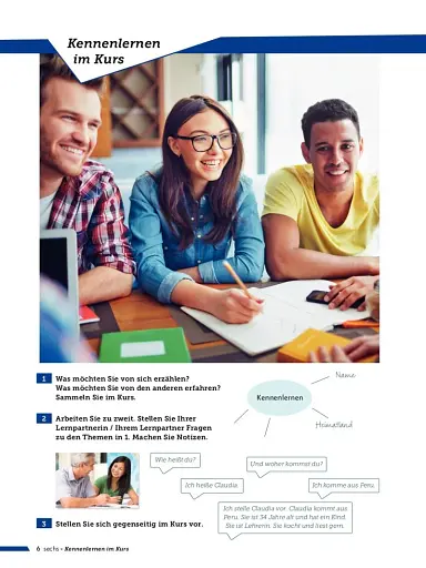 Mein Leben in Deutschland Der Orientierungskurs. Kursbuch plus interaktive Version - фото 2