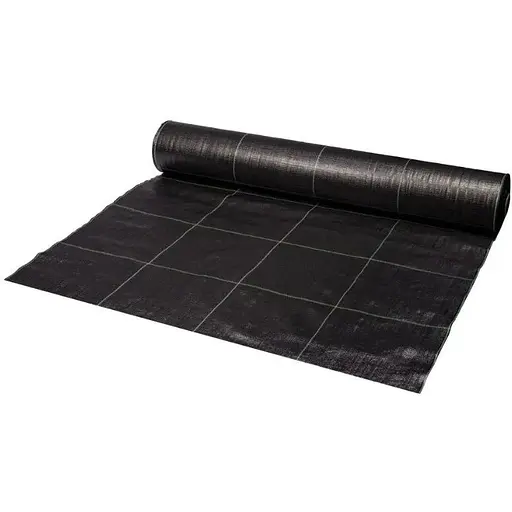 Агроткань против сорняков Bradas 100 г/м² сетка 25 см черная 1.2х100 м (ATGDBK10012100) - фото 1