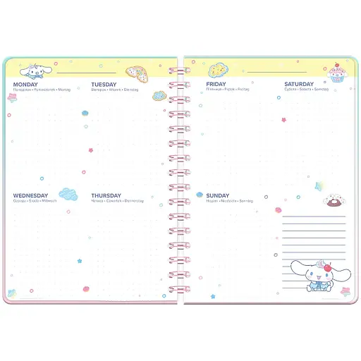 Щоденник на спіралі Kite Cinnamoroll тверда обкладинка (CR26-438) - фото 4