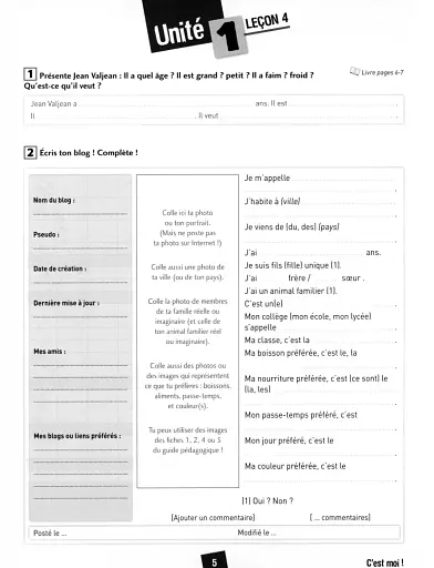 Amis et compagnie 2. Niveaux A1/A2. Cahier d`activities - фото 4