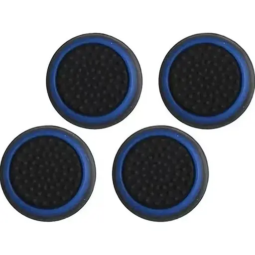 Накладки на стики Thumb Grips 4-pack для PS4-PS5-Xbox Black-Dark Blue [140814] - фото 2