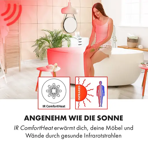 Инфракрасный обогреватель Klarstein Hot Spot Crystal Spotless Smart (10035064) - фото 9