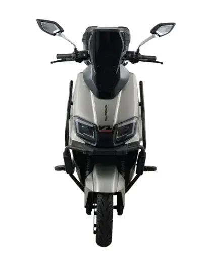 Електроскутер Двомісний Crosser V1 (2000W, 72V/23Ah) +Кофр-багажник Зелений - фото 4