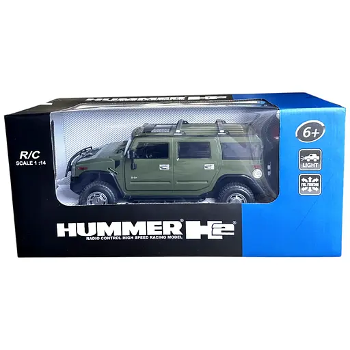 Джип MZ Hummer H2 на радиоуправлении Зеленый (2026), масштаб 1:14 - фото 1