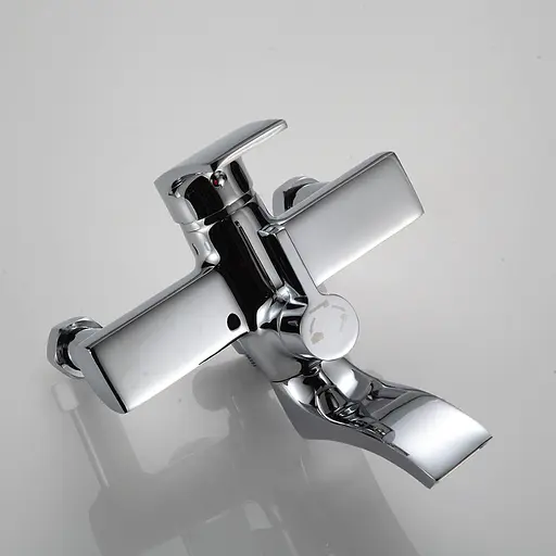 Душевая система Frap F2469, поворотный излив - переключатель на лейку, 3 режима, Хром - фото 2