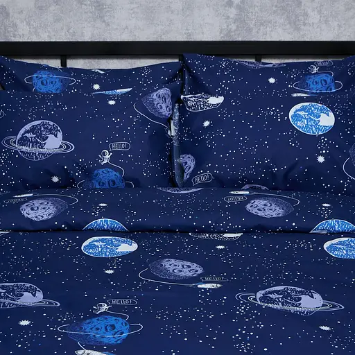 Набор наволочек Moon&Star Мікросатин Premium Cosmic Dreams 60х60 см 2 шт - фото 1