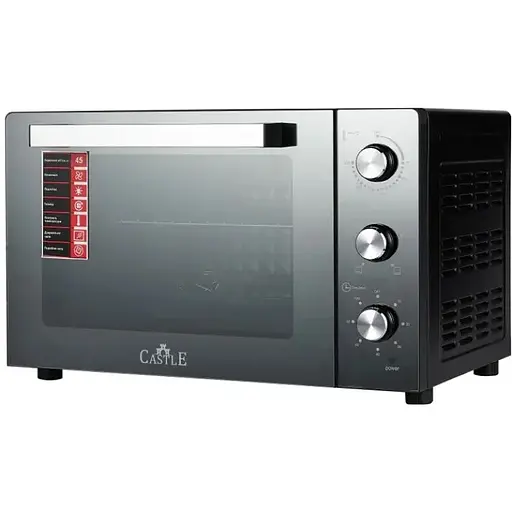 Духовка Castle CPE-45B стекло - фото 1