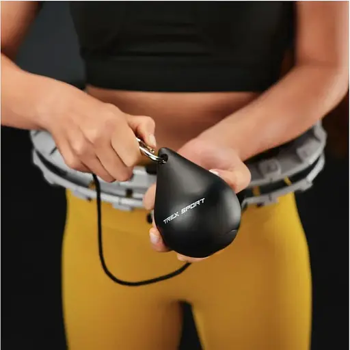 Хулахуп Trex Sport TX-020CHH массажный с утяжелителем и счетчиком серый - фото 7