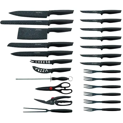 Набір кухонних ножів 24 предмета Royalty Line (RL-MB24B)