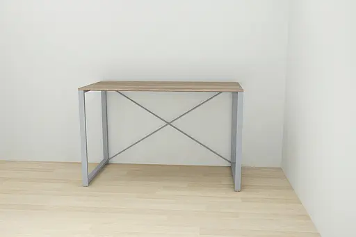 Письменный стол Ferrum-decor Серии Коннект 75x120x60 серый ДСП Дуб Сонома Трюфель 16мм (FRD-104217) - фото 4