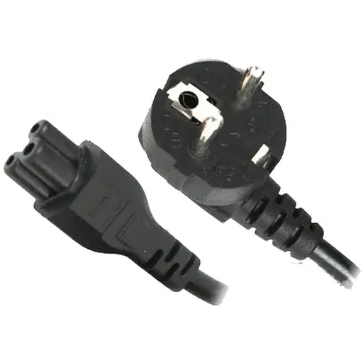 Кабель питания 1.5м, 0,75мм CEE 7/7 Schuko