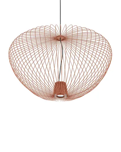 Підвісний світильник, люстра Nowodvorski 11494 Pumpkin L GU10 1x10W IP20 Теракотовий - фото 6