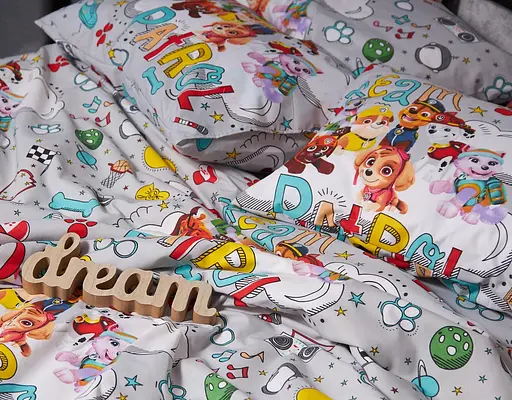 Набір наволочок Moon&Star Бязь Gold Люкс Dream Patrol 60х60 см 2 шт - фото 2