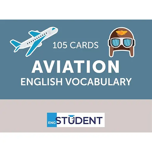 Карточки для изучения English Student Aviation English Vocabulary - фото 1