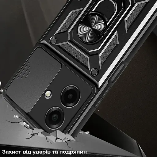 Чохол до мобільного телефона BeCover Military Samsung Galaxy A07 SM-A075 Black (713897) - фото 2