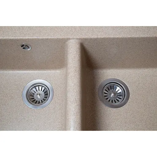 Кухонна мийка Romzha Valuri 78-2D Piesok (301) - фото 2