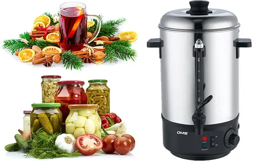 Термопот DMS TK-8, обьем 8 литров, мощность 1800Вт с терморегулятором теипературы - фото 7