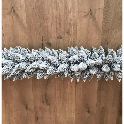 Гірлянда хвойна Hvoya Elegant з плівки засніжена 1.5 м