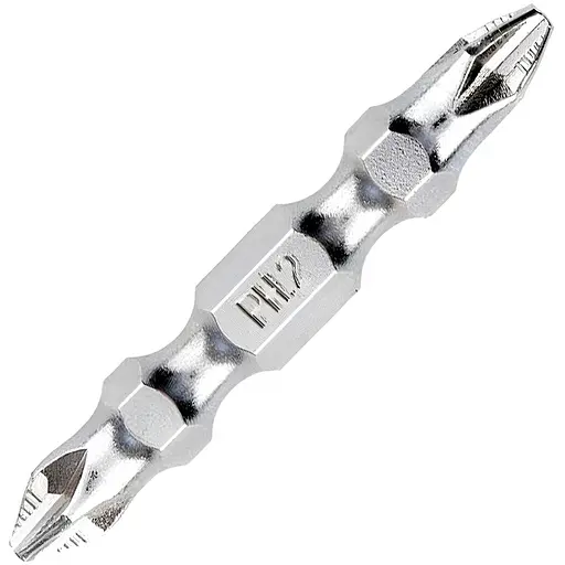 Бита Haisser двухсторонняя PH2/PH2 45 мм 10 шт. (81371)