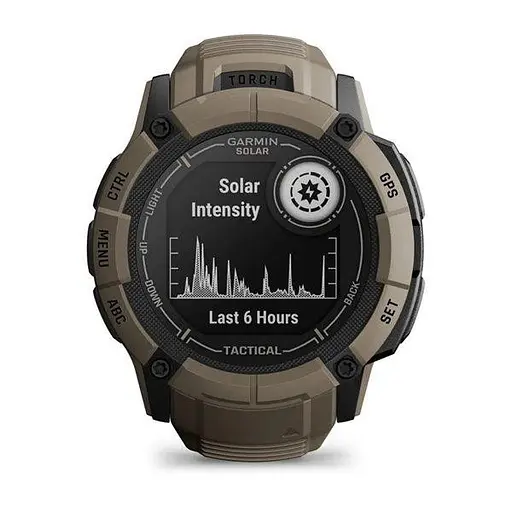 Смарт-годинник Garmin Instinct 2X Solar-Tactical Edition Coyote Tan (010-02805-12/02) - фото 2