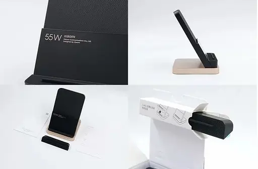 Беспроводное зарядное устройство для Xiaomi Wireless Charging Stand 50 W (MDY-12-EN, BHR6094GL) - фото 5