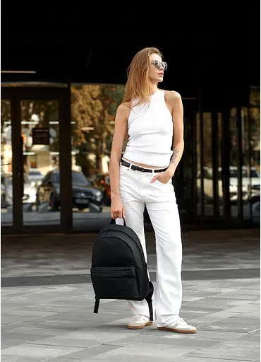 Рюкзак Sambag Zard 0ST черный тканевый 46 x 28 x 13 см (25018065) - фото 8