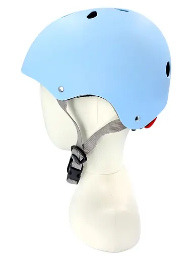 Комплект дитячий шолом та захист Yongkang GB24429-2009 S (5-9 р) блакитний лев (G0001885) - фото 4