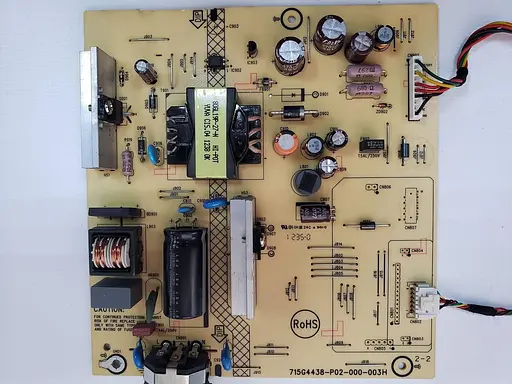 Блок питания монитора HP 715G4438-P02-000-003H "Б/У" - фото 2