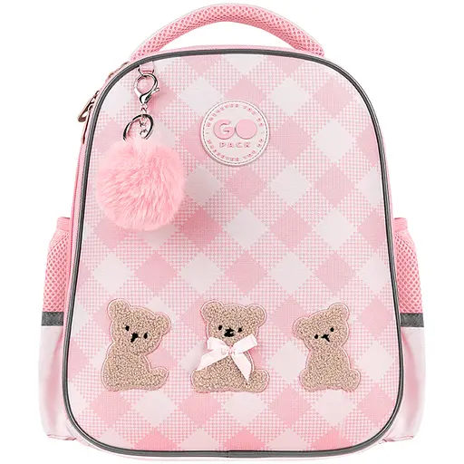 Рюкзак GoPack Education 165S Teddy Bears Рожевий (GO26-165S-1) - фото 3