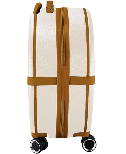 Валіза Semi Line 24" (M) Ecru/Brown (T5670-3) (DAS302667) - фото 7